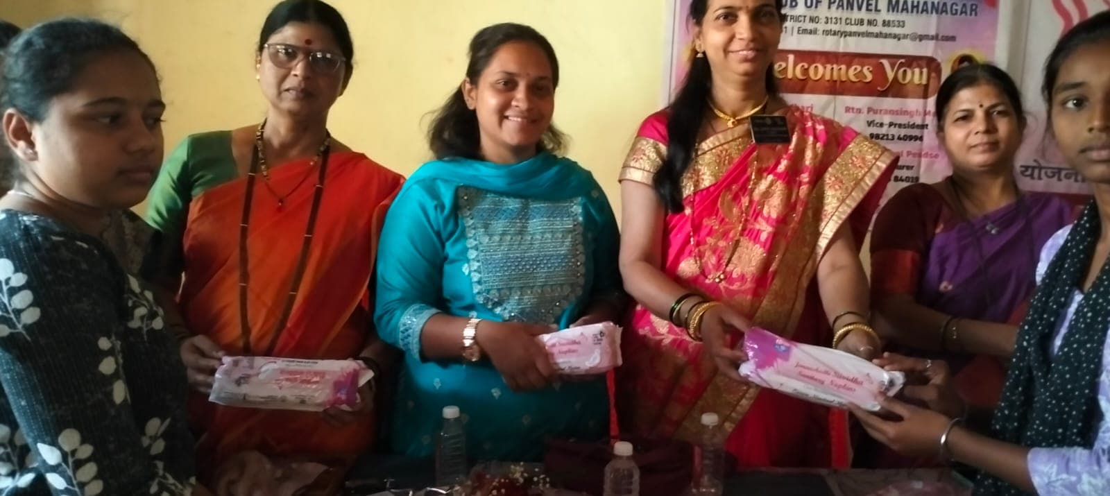 Sanitary Pad Distribution Initiative - Kashtakari Nagar - photo 2